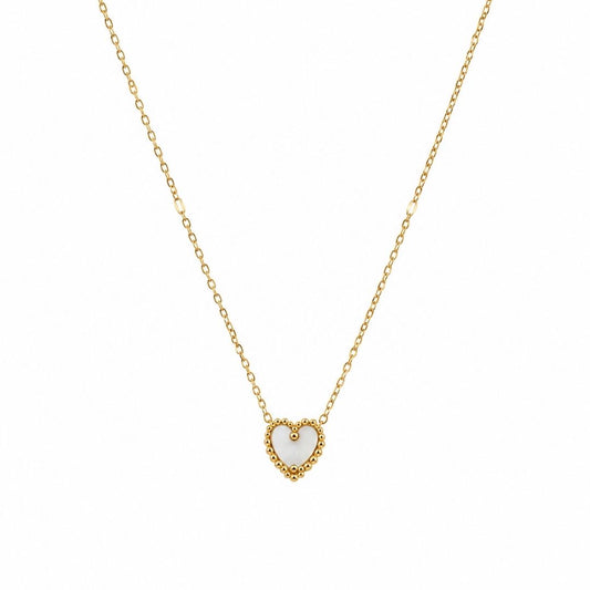 Chandni Reversible Heart Necklace