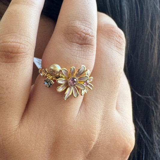 Daisy Stone Ring