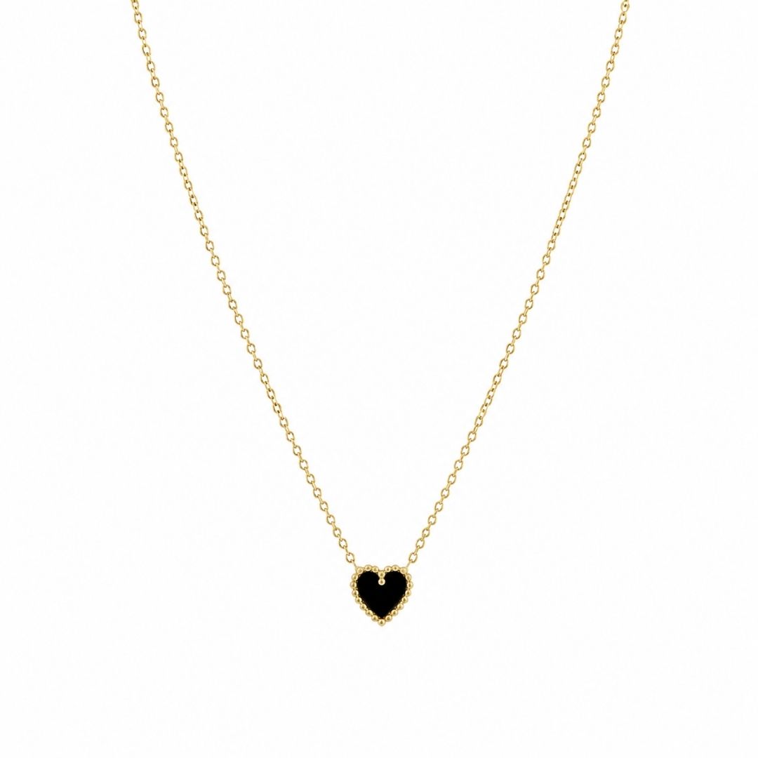 Chandni Reversible Heart Necklace
