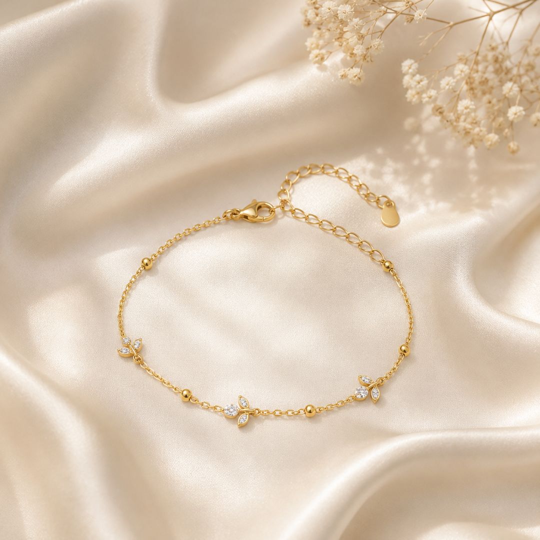 Golden Tulip Station Bracelet