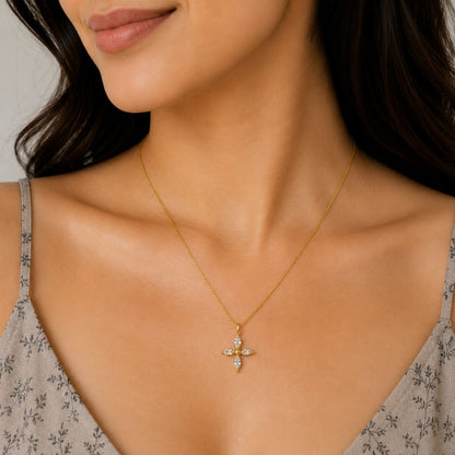 Taara Cross Necklace