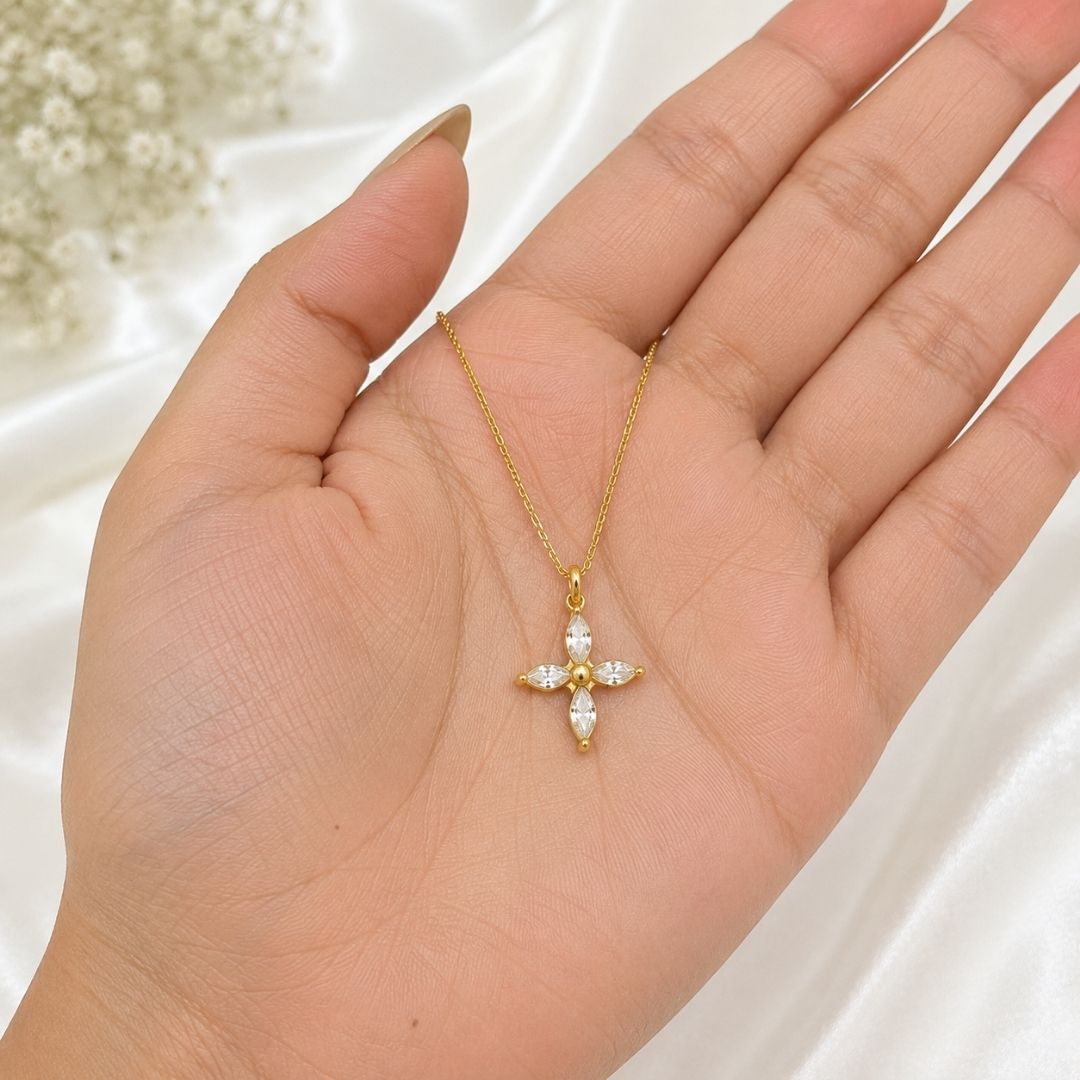 Taara Cross Necklace