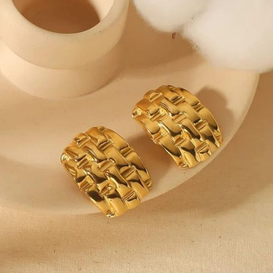 Vintage Geometric Anti-tarnish Earrings (ER165)