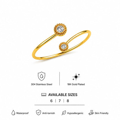 Verona Bypass Ring
