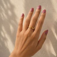 Odette Studded Band Ring