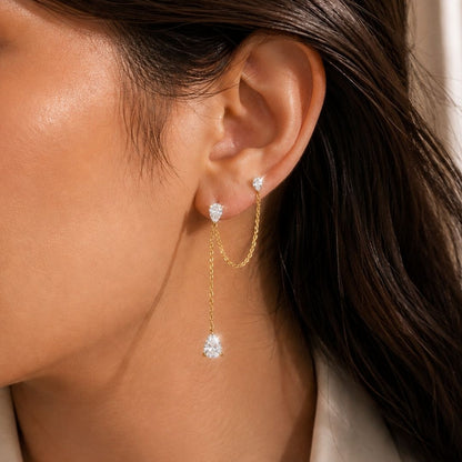Boond Chain Earring