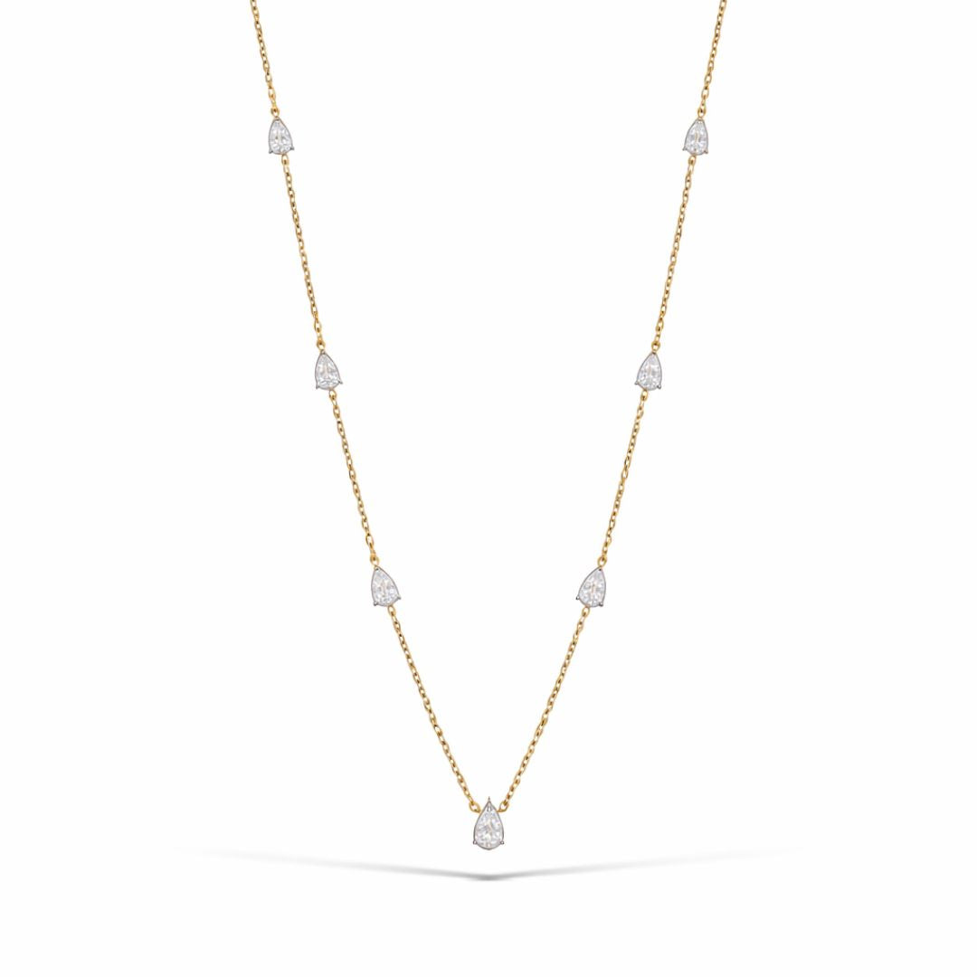 Raindrop Choker Necklace