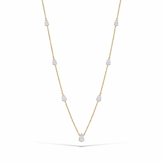 Raindrop Choker Necklace
