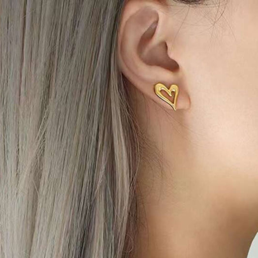 Aria Heart Earrings