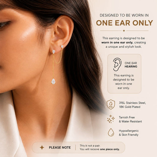 Boond Chain Earring