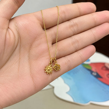 Bloom & Sol Pendant Necklace