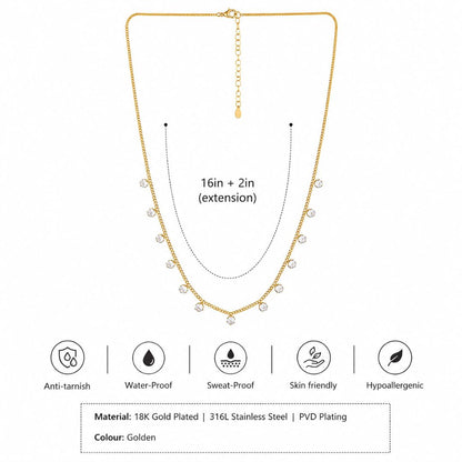 Crystal Rain Necklace