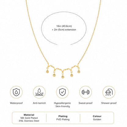 Noor Drop Necklace