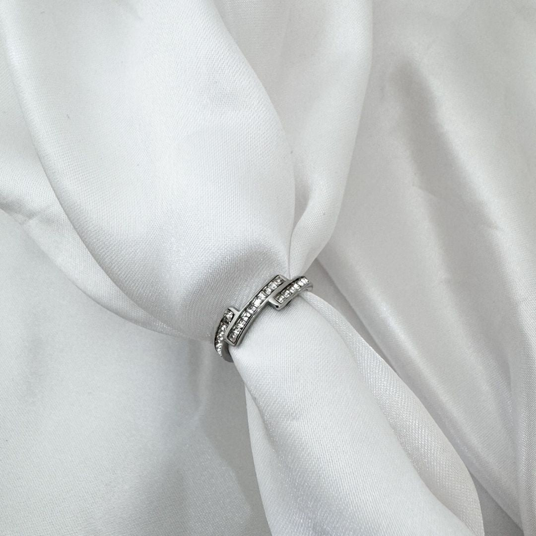 Silver Steps Ring