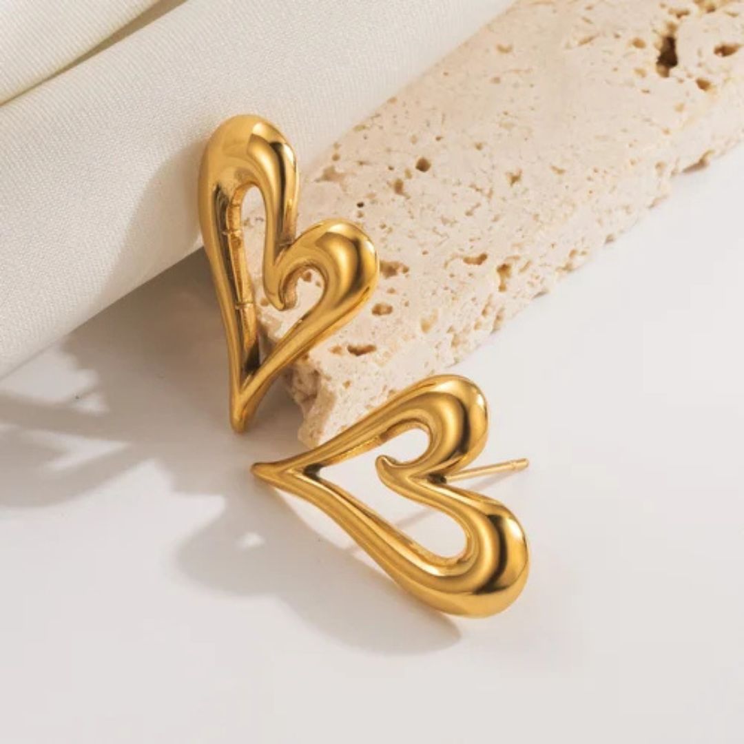 Aria Heart Earrings