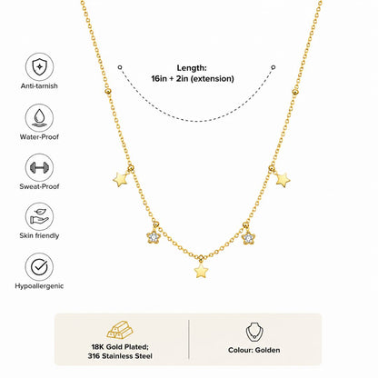 Cosmic Charm Necklace