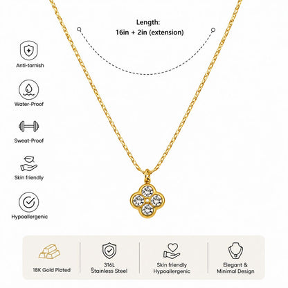 Golden Bloom Necklace