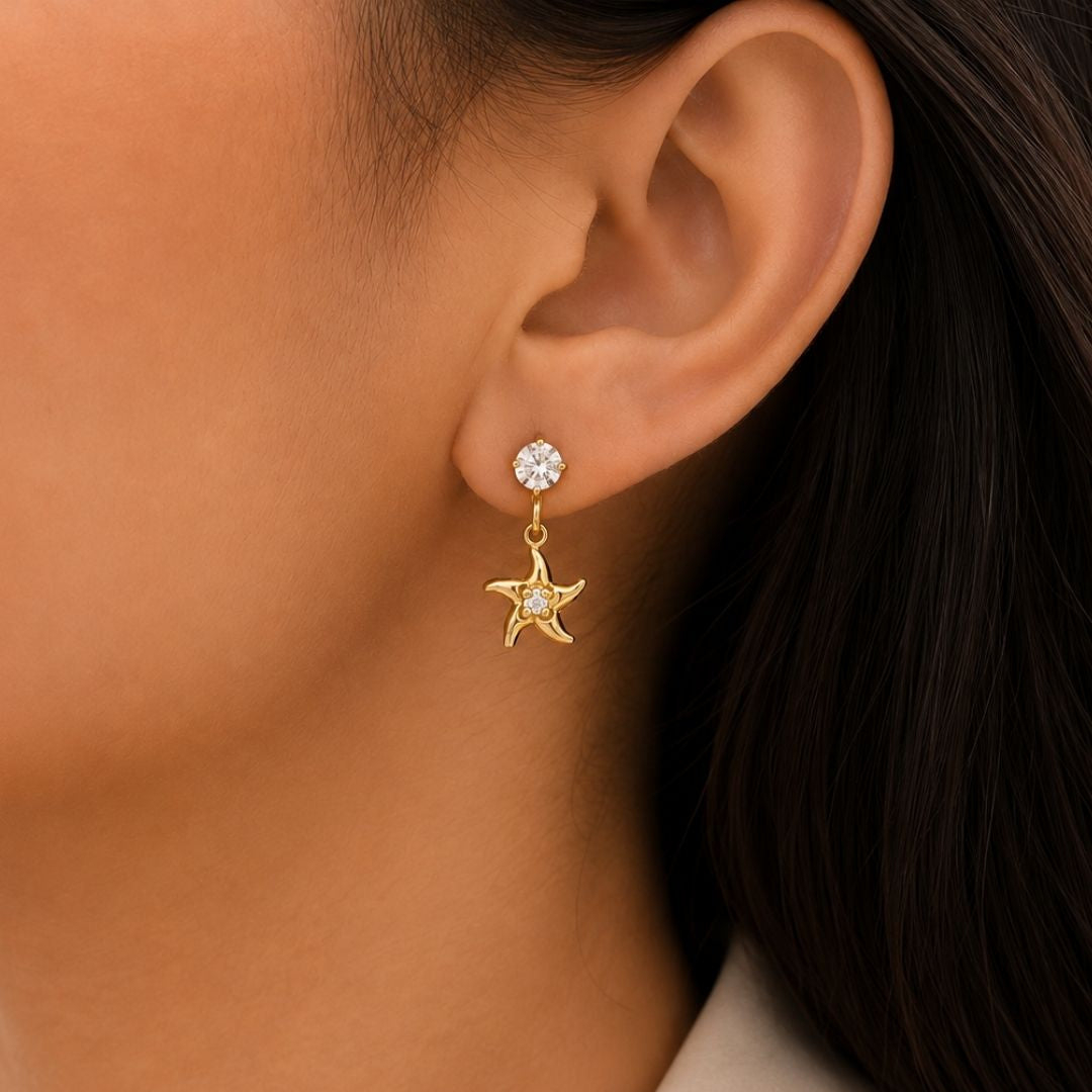 Seastar Drop Earrings