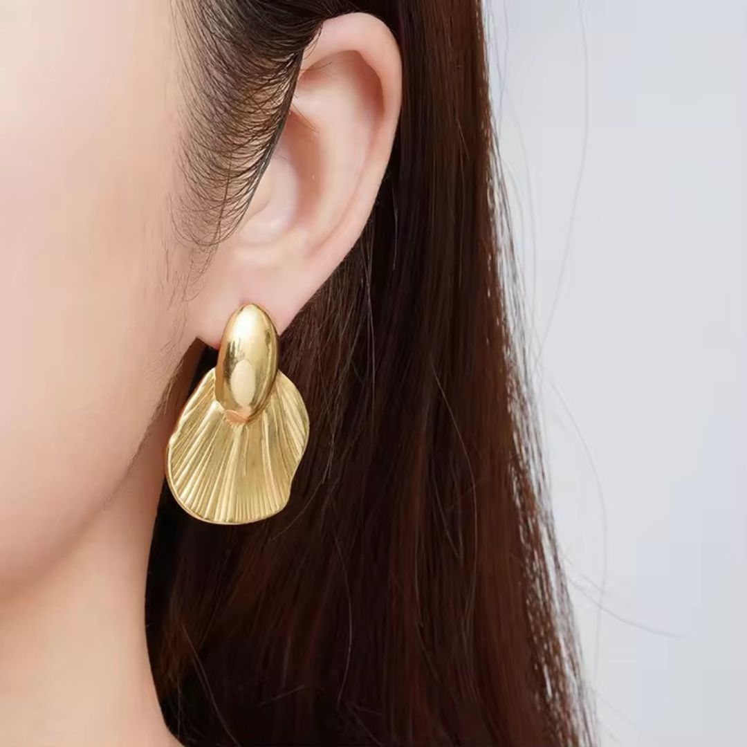 Golden Flutter Earrings