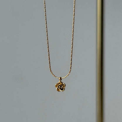 Mini Rose Necklace
