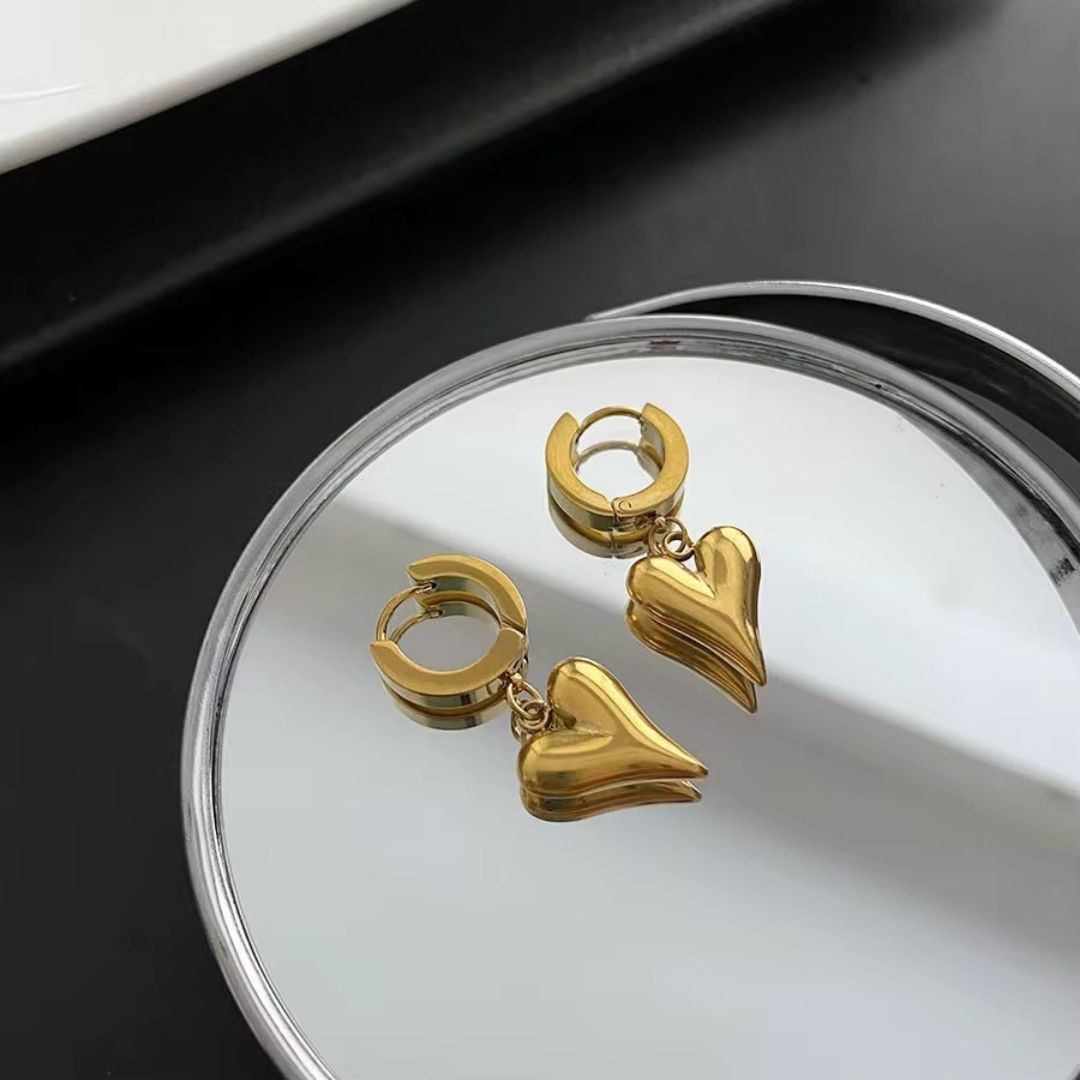 Hot Mess Hearts Earrings