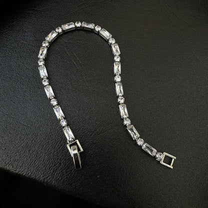 Sienna Glow Tennis Bracelet
