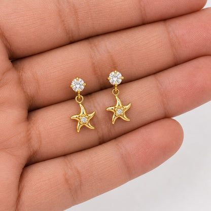 Seastar Drop Earrings