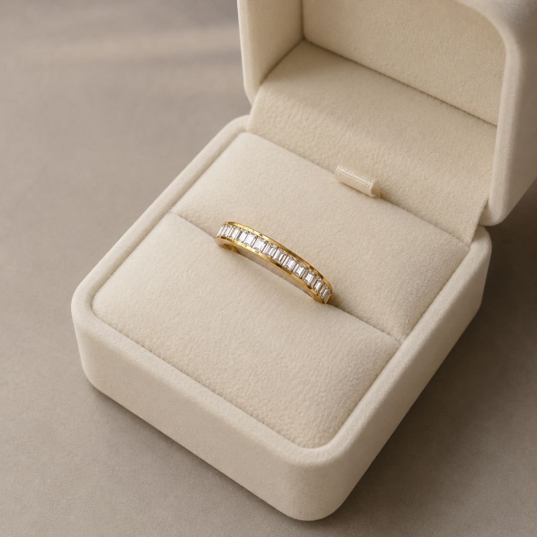 Marbella Baguette Band Ring
