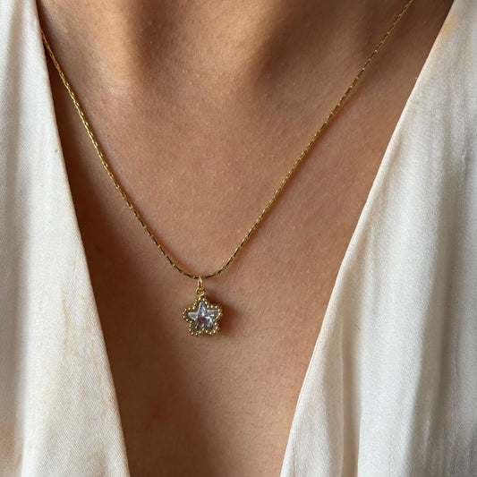 Glittering Star Necklace