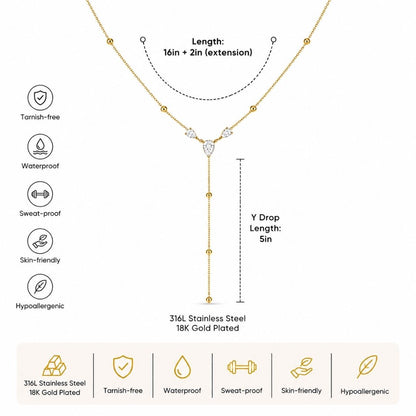 Lustre Vine Necklace
