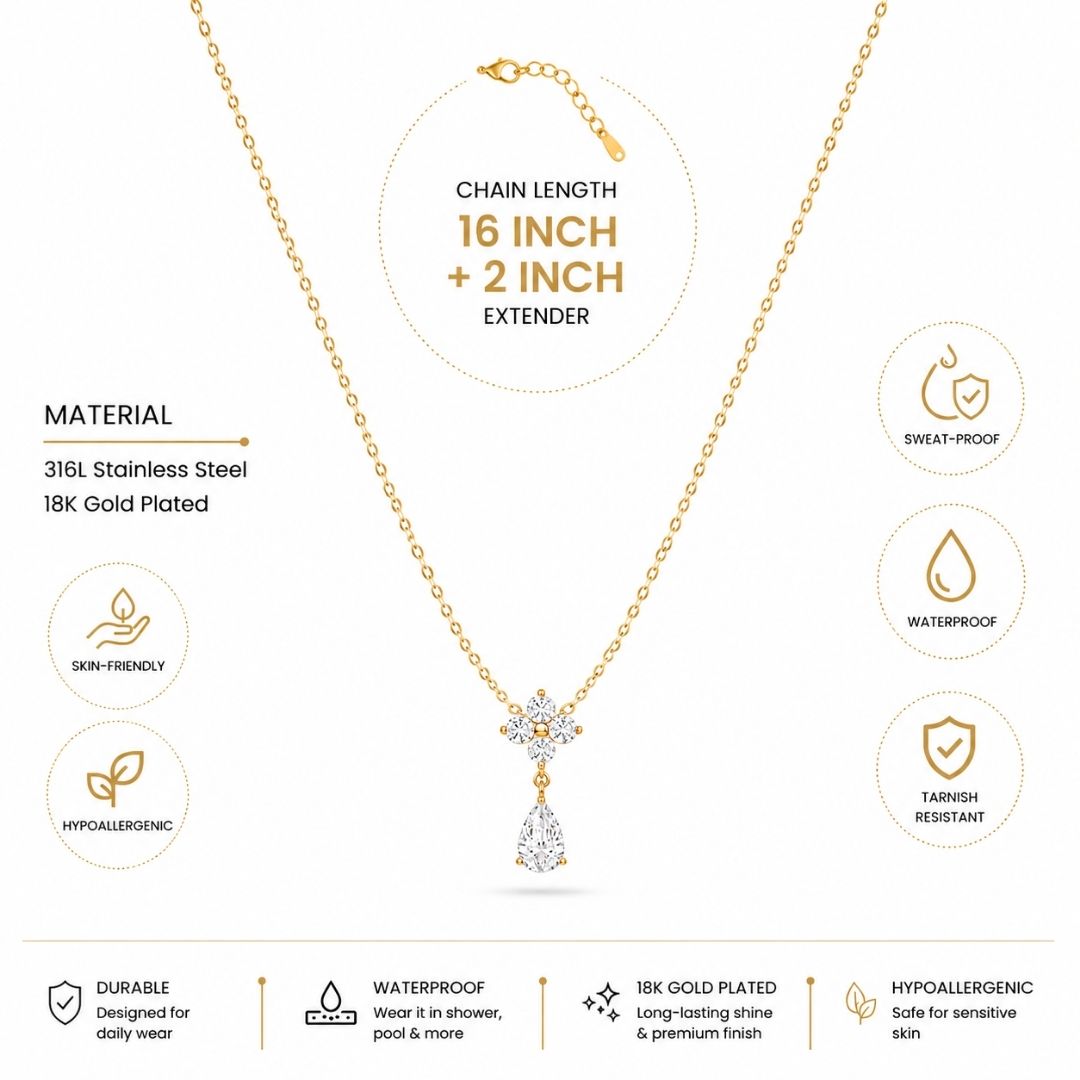 Aurelia Drip Necklace