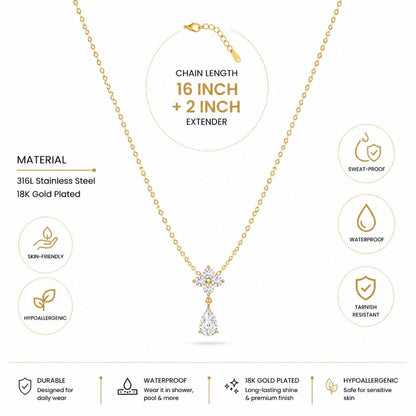 Aurelia Drip Necklace