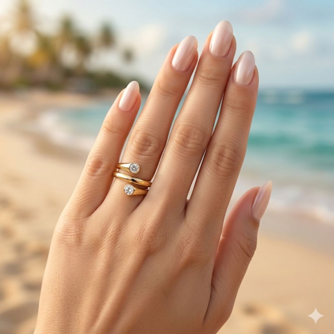 Golden Wrap Ring