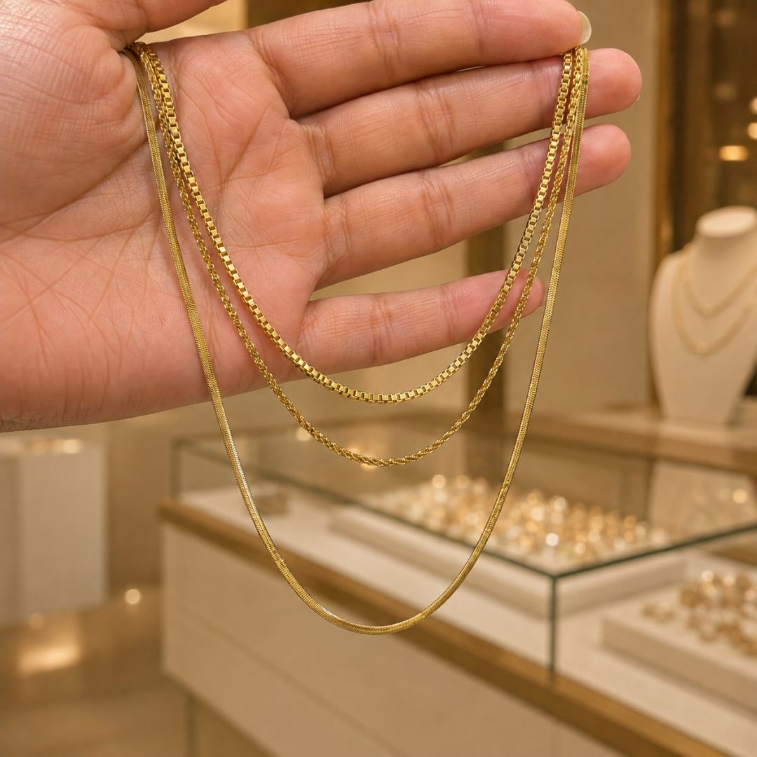 Aurora Layered Chain Necklace
