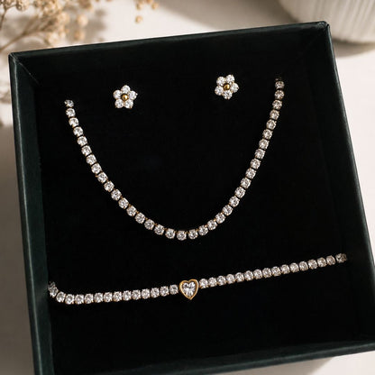 Tennis Jewellery Set