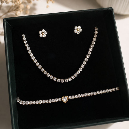 Tennis Jewellery Set