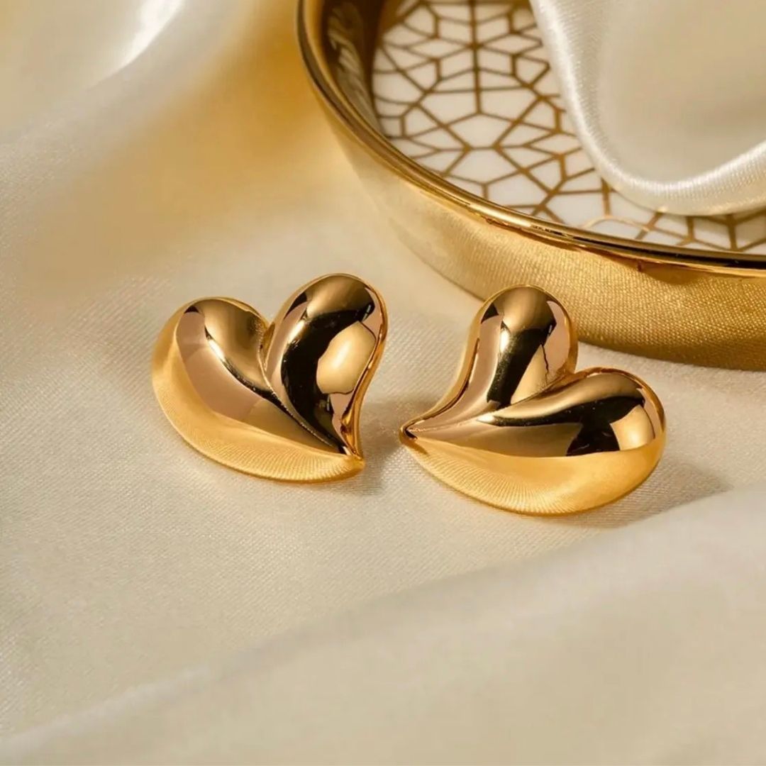 Broken Heart Anti-tarnish Earrings (ER133)