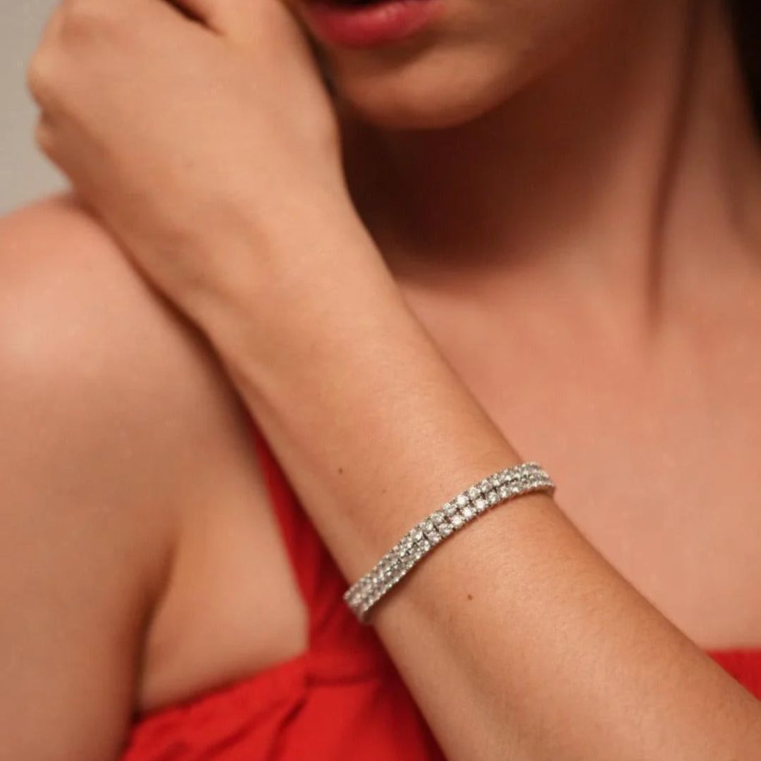 Rebel Radiance Tennis Bracelet