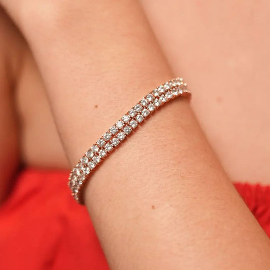 Rebel Radiance Tennis Bracelet