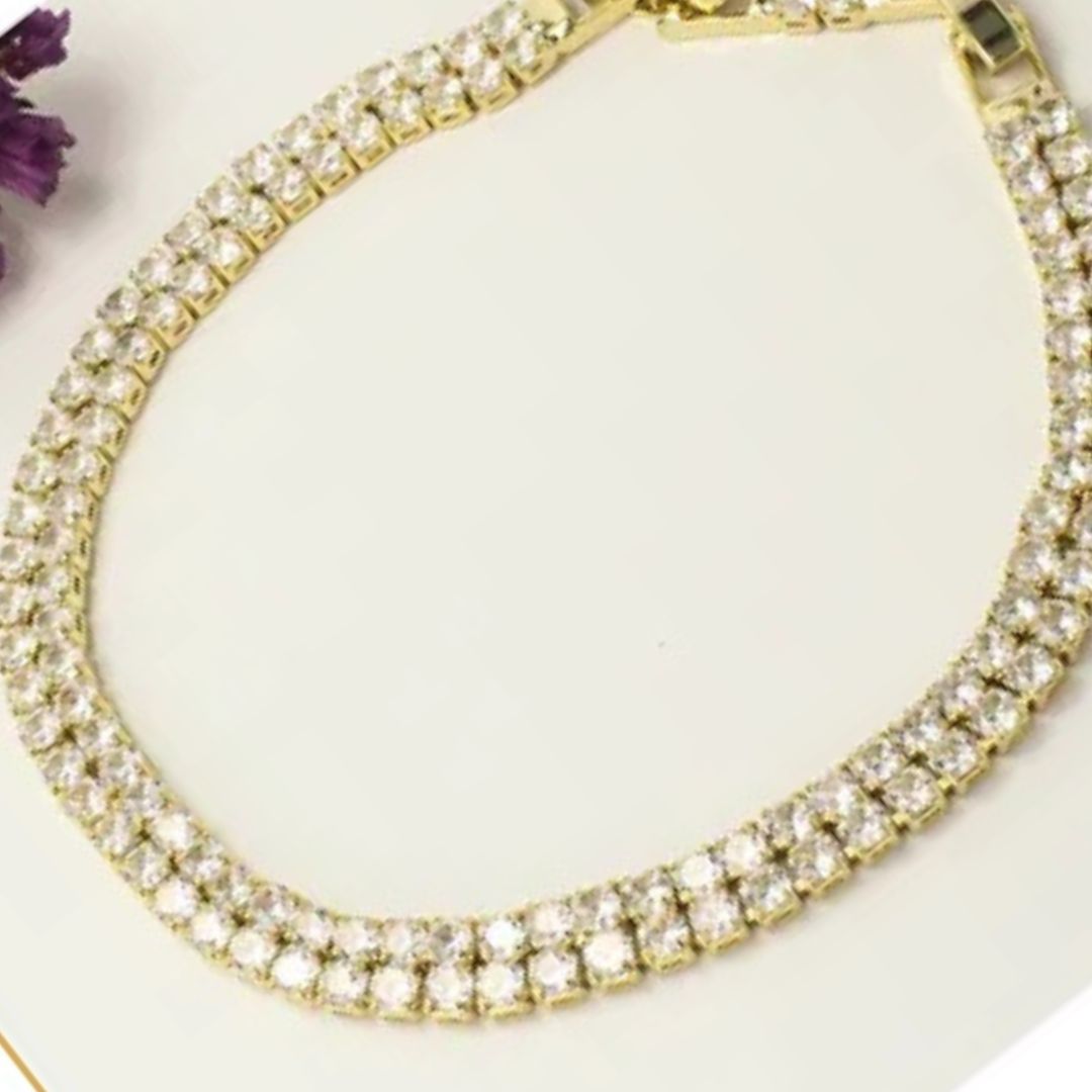 Rebel Radiance Tennis Bracelet