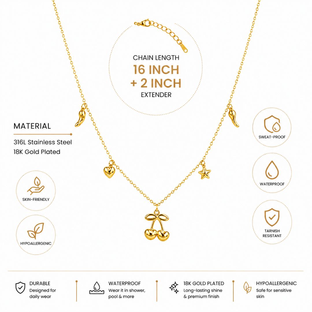 Cherry Season Necklace