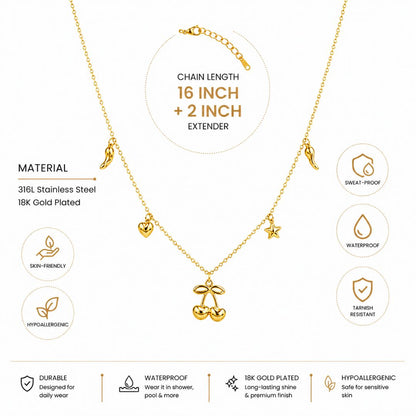 Cherry Season Necklace