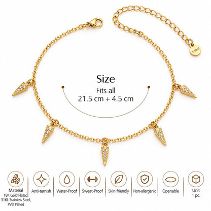 Lovestruck Anklet
