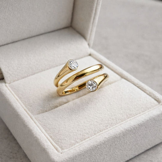 Golden Wrap Ring