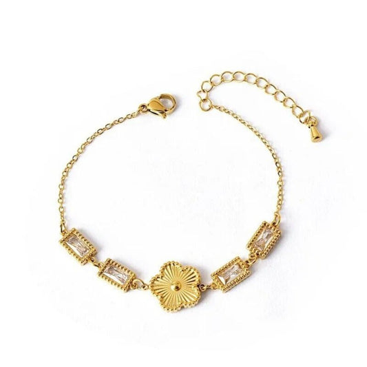Golden Clover Bracelet