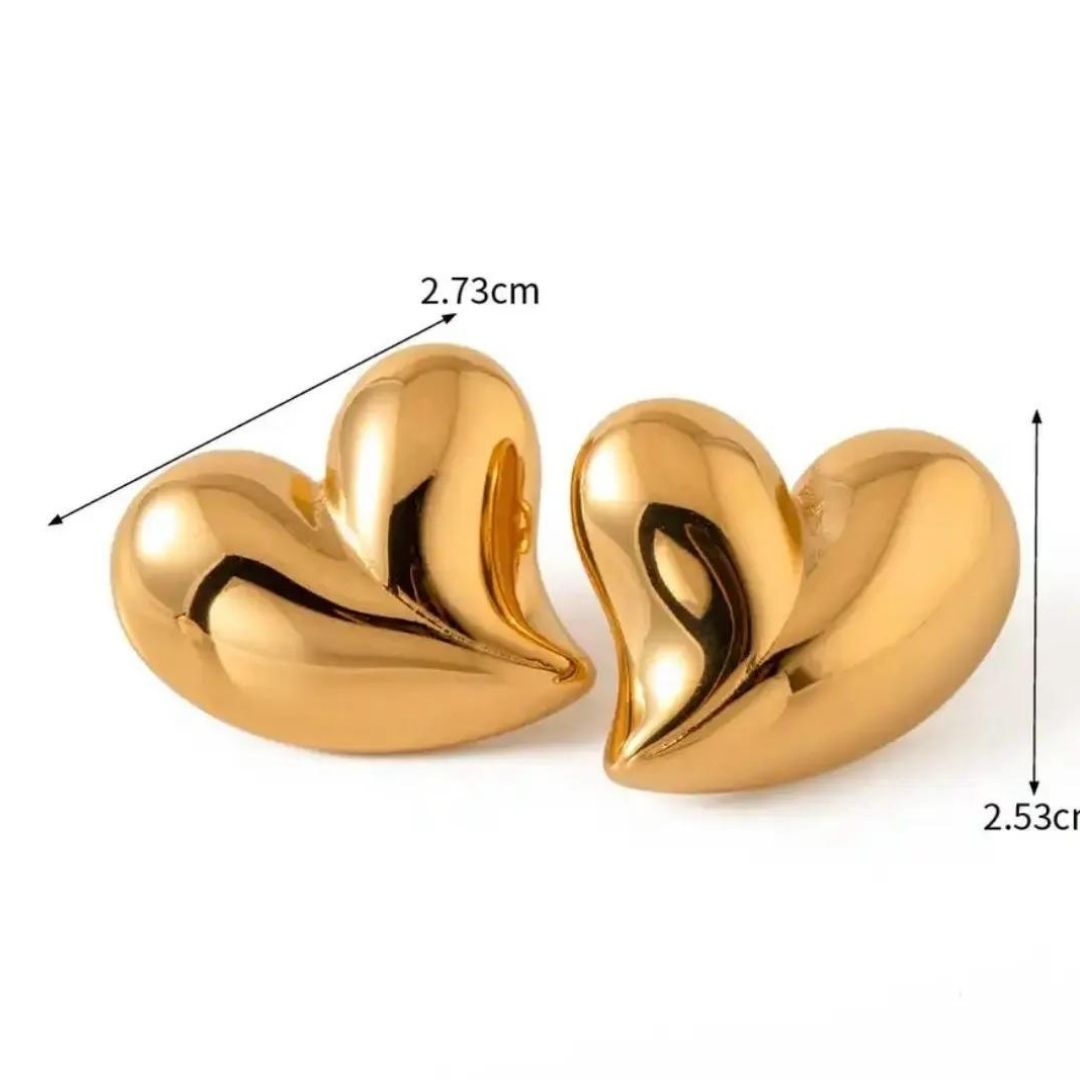 Broken Heart Anti-tarnish Earrings (ER133)