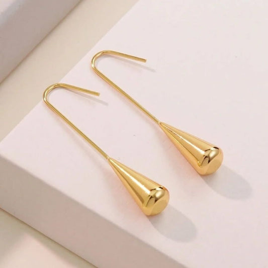 Lily Gold Drop Earrings