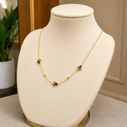 Golden Tulip Station Necklace