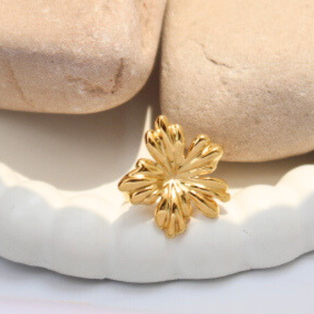 Wildflower Adjustable Anti-tarnish Ring (RG261)
