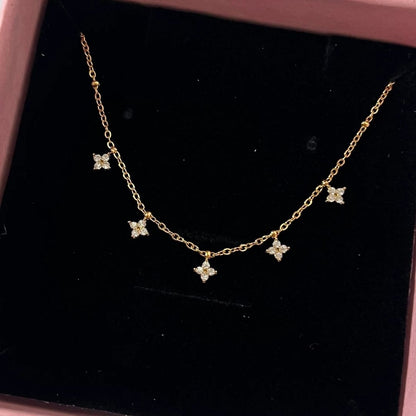 Golden Flutter Necklace